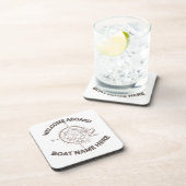 Welkom aan boord kussens bier onderzetter (Rechterzijde)