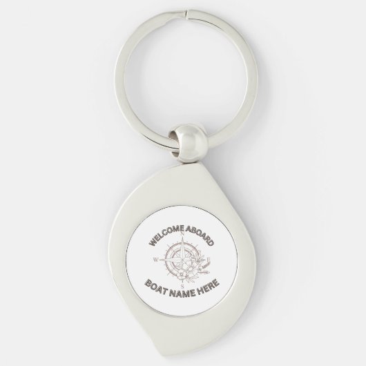 Welkom aan boord kussens sleutelhanger (Voorkant)