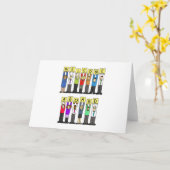 Welkom aan boord van een nieuwe medewerker kaart (Gele Bloem)