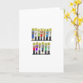 Welkom aan boord van een nieuwe medewerker kaart (Gele Bloem)