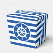 Welkom aan boord van nautische partij gunst dozen bedankdoosjes (Achterkant)