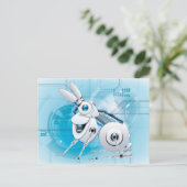 WELKOM AAN DE NEW AGE. BRIEFKAART (Staand voorkant)