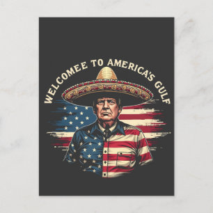 Welkom aan de oostkust van de Golf van Trump Briefkaart