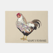 WELKOM AAN HET HEN-HUIS DEURMAT (Voorkant)