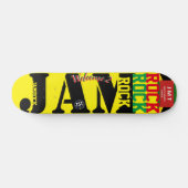 WELKOM AAN JAMROCK JMT 7 3/4-inch skateboard Deck (Horizontaal)