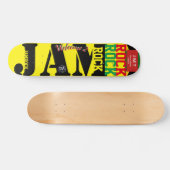 WELKOM AAN JAMROCK JMT 7 3/4-inch skateboard Deck (Horizontaal)