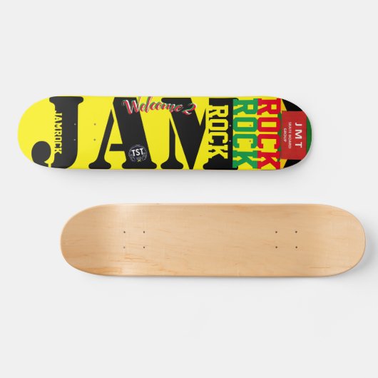 WELKOM AAN JAMROCK JMT 7 3/4-inch skateboard Deck (Horizontaal)