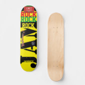 WELKOM AAN JAMROCK JMT 7 3/4-inch skateboard Deck (Voorkant)