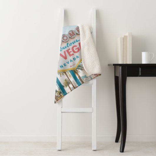 WELKOM AAN LAS VEGAS SHERPA DEKEN (In situ)