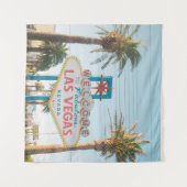 WELKOM AAN LAS VEGAS WANDKLEED (Voorkant (horizontaal))