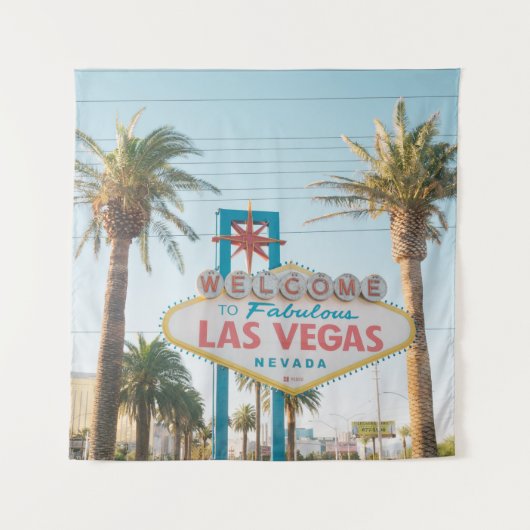 WELKOM AAN LAS VEGAS WANDKLEED (Voorkant)