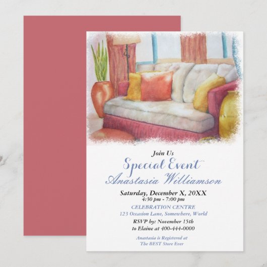 WELKOM AAN MIJN PARTEITSGEBEURTENIS KAART (Voorkant / Achterkant)