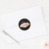 WELKOM AAN ONZE FABULOUS L V Jubileum Sticker (Envelop)