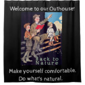 WELKOM AAN ONZE OUTHOUSE 1 DOUCHEGORDIJN (Voorkant)