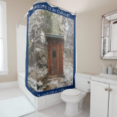 WELKOM AAN ONZE OUTHOUSE IN DE SNEEUW DOUCHEGORDIJN (In situ)