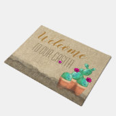 WELKOM AAN onze zuidwestelijke Kaspische cactus Deurmat (Schuin)