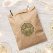 Welkom, aangepaste naam gastslaapkamer Pastel Star Bedankzakje (Geknipt)