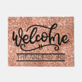 Welkom aangepaste reeks deurmat (Voorkant)