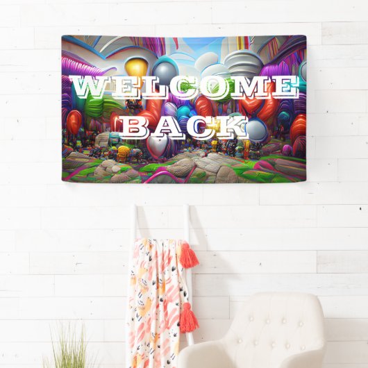 Welkom aangepaste Vinyl Banner 3' x 5' Banner (Insitu)