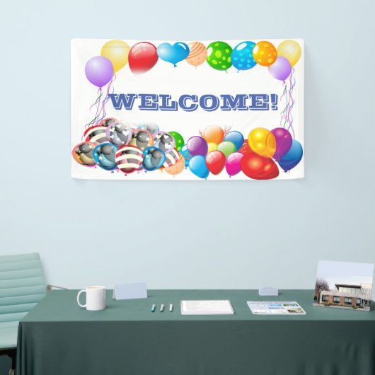 Welkom aangepaste Vinyl Banner 3' x 5' Banner (Beurs)