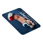 Welkom Aankondiging Nieuwe Baby Modern Magneet (Rechterzijde)