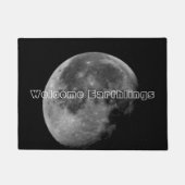 Welkom aardbewoners maan deurmat (Voorkant)