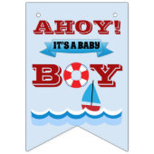 Welkom Aboard-bundelbanner Vlaggetjes (Eerste vlag)