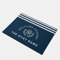 WELKOM ABOARD | marineblauw-nautisch