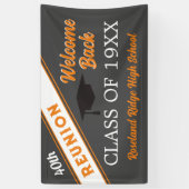 Welkom achterklasse reunion Banner (Verticaal)