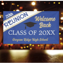 Welkom achterklasse reunion Banner