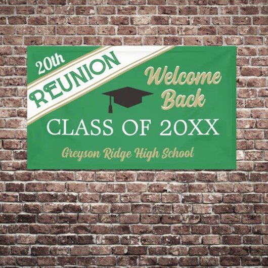 Welkom achterklasse reunion Banner