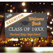 Welkom achterklasse reunion Banner