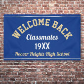 Welkom achterste klasgenoten reülebanner van klass spandoek