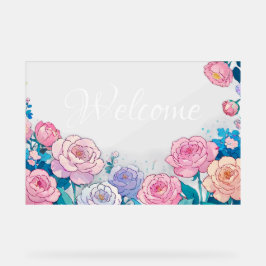 Welkom Acryl Teken Acryl Bord