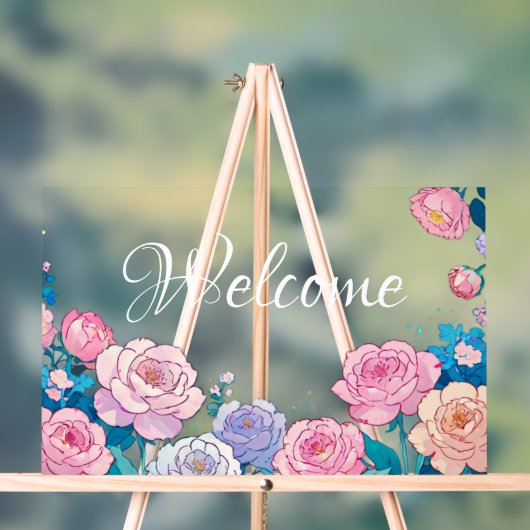 Welkom Acryl Teken Acryl Bord (Neutraal)