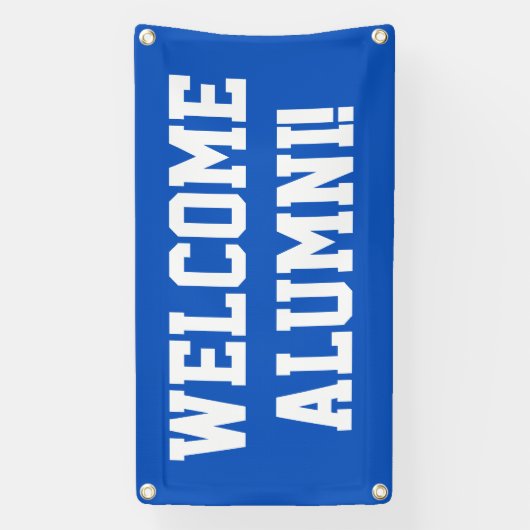 Welkom Alumni Banner (Verticaal)