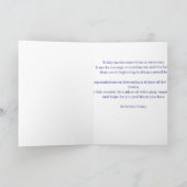 Welkom Amerikaanse burgerschap felicitaties kaart (Binnen)