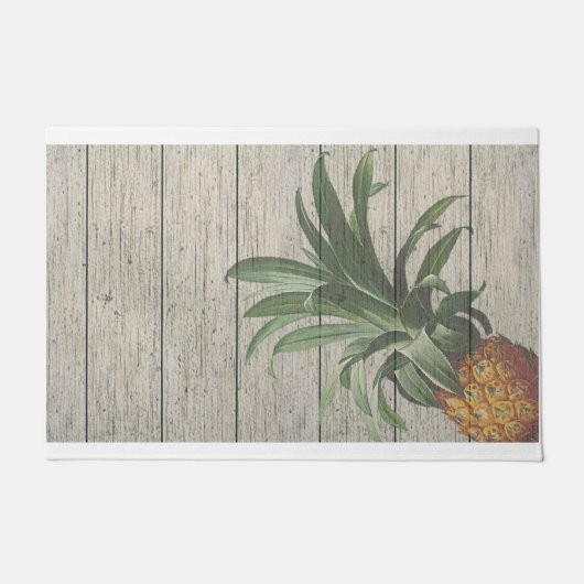 Welkom anananas, ananas, cadeautje deurmat (Voorkant)