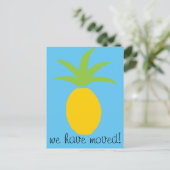 Welkom ananas bewegende Briefkaarten voor nieuw hu (Staand voorkant)