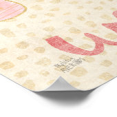 Welkom ananas poster (Hoek)