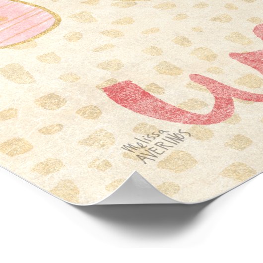 Welkom ananas poster (Hoek)