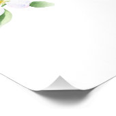 Welkom Apple Blossom Bruiloft Feest Persoonlijk Perfect Poster (Hoek)