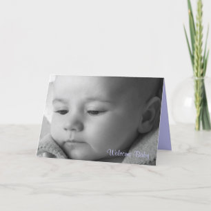 Welkom Baby Aankondiging