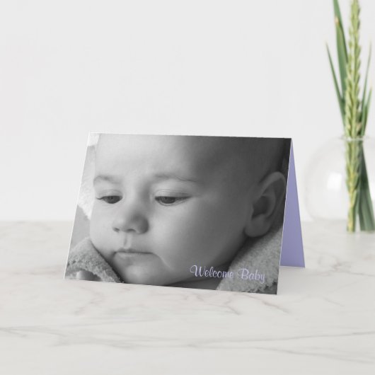 Welkom Baby Aankondiging (Voorkant)