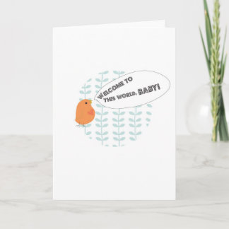 Welkom Baby! Aankondiging