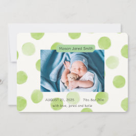 Welkom Baby Aankondiging