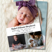 Welkom Baby Alle Smiles Foto Collage Geboorte Aankondiging