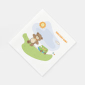 Welkom Baby Beer Servet (Hoek)