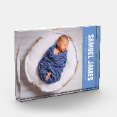 Welkom, baby Blue Fotoblokken (Links)