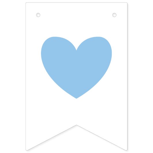 Welkom Baby Boy Blue Olifant Douche Sprinkle Vlaggetjes (Eerste vlag)